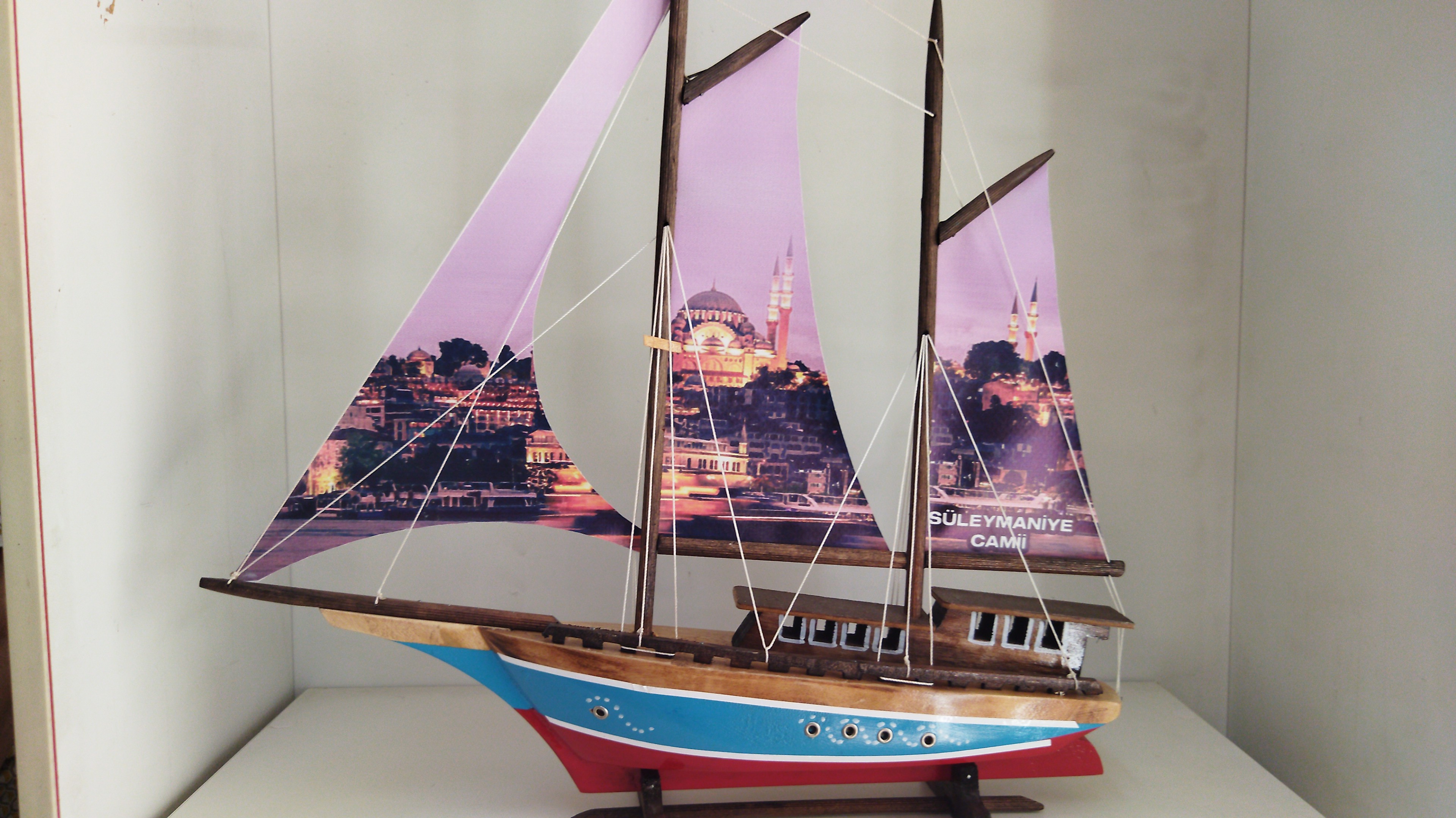 2 li Yelken yat 40x40 cm baskılı